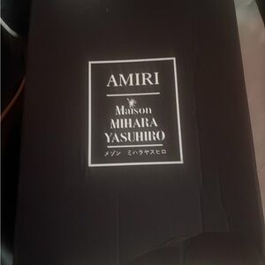 AMIRI Black Maison Box